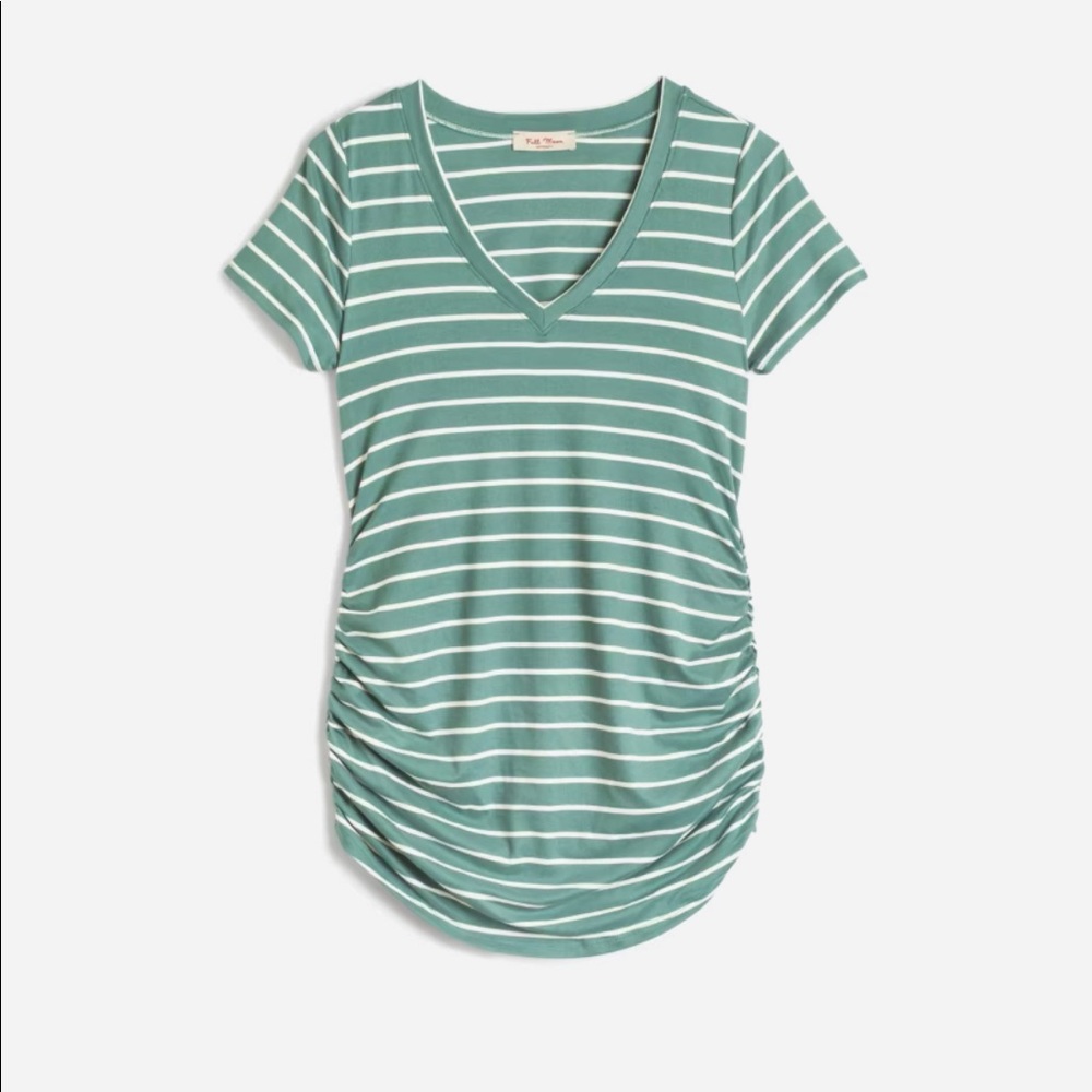 Peppy Maternity V-Neck Knit Top